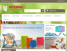 Tablet Screenshot of nicembal.com